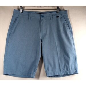Travis Mathew Mens 32x9 Shorts Performance Golf‎ Chino Stretch Blue